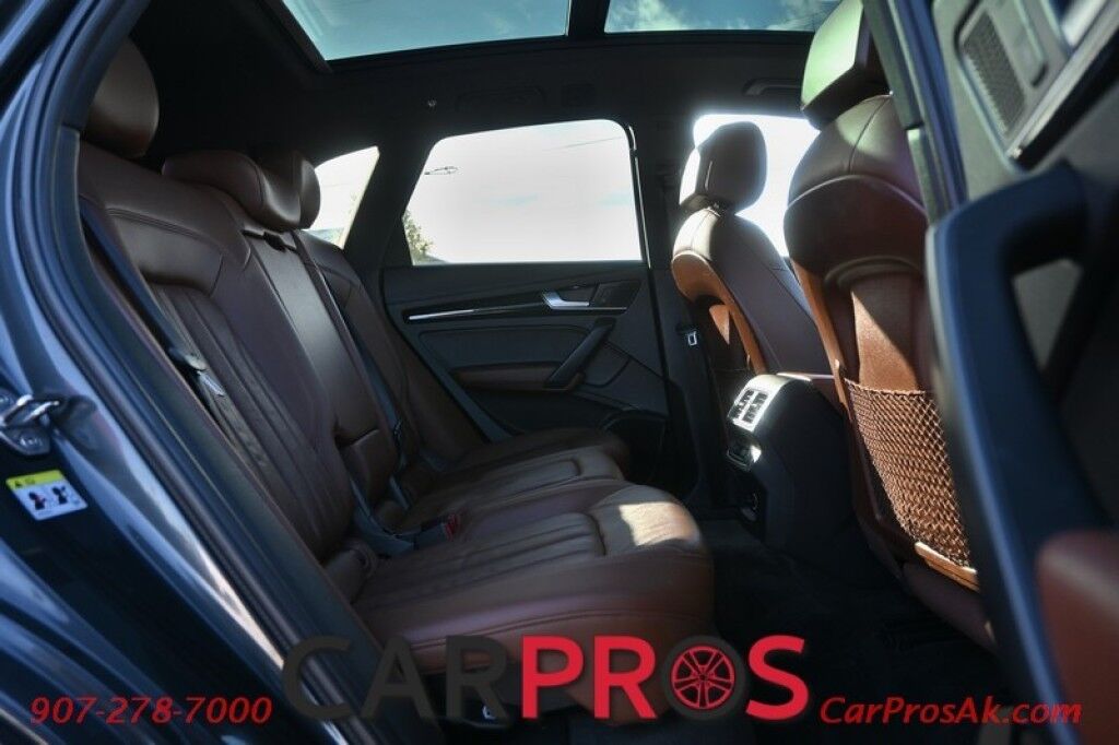 2018 Audi Q5 Premium Plus - AWD - Power & Heated Leather Seats - Panoramic Sunroof - Bang & Olufsen Speakers - Back Up Camera - Navigation - Blind Spot & Cross Traffic Alert - Keyless Entry & Start - Power Liftgate - 1 Owner - 27 MPG Anchorage AK