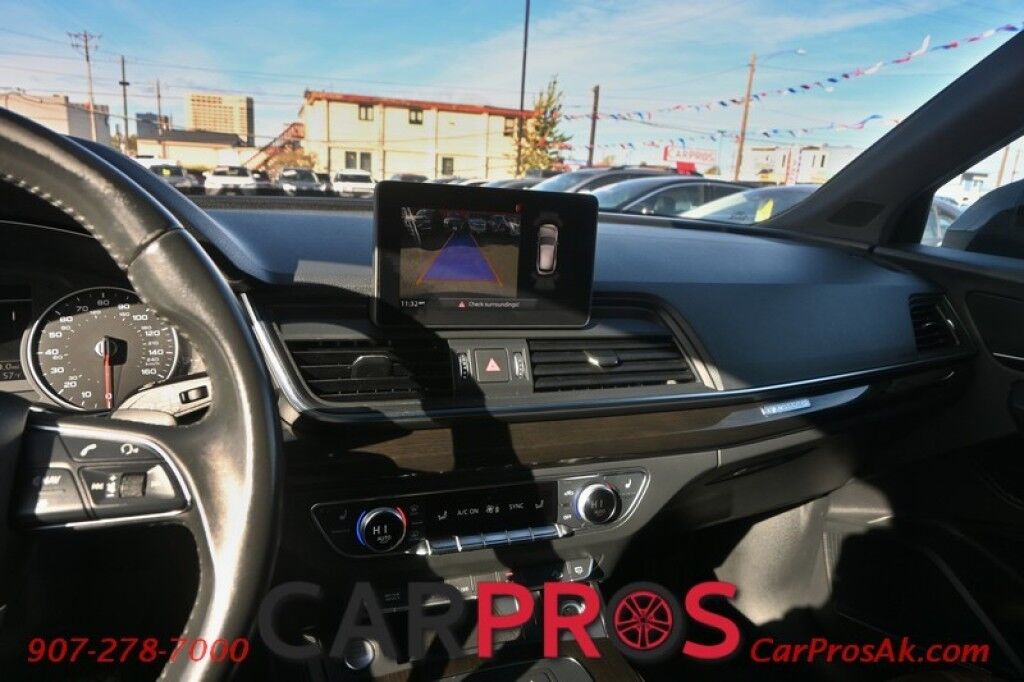 2018 Audi Q5 Premium Plus - AWD - Power & Heated Leather Seats - Panoramic Sunroof - Bang & Olufsen Speakers - Back Up Camera - Navigation - Blind Spot & Cross Traffic Alert - Keyless Entry & Start - Power Liftgate - 1 Owner - 27 MPG Anchorage AK