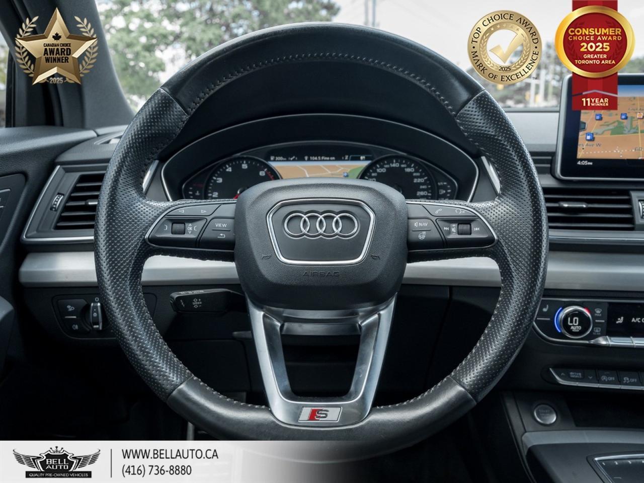 2018 Audi Q5 Progressiv | QUATTRO | S-LINE | PANOROOF | CARPLAY | NAVI | PRKDISTCTRL Toronto ON