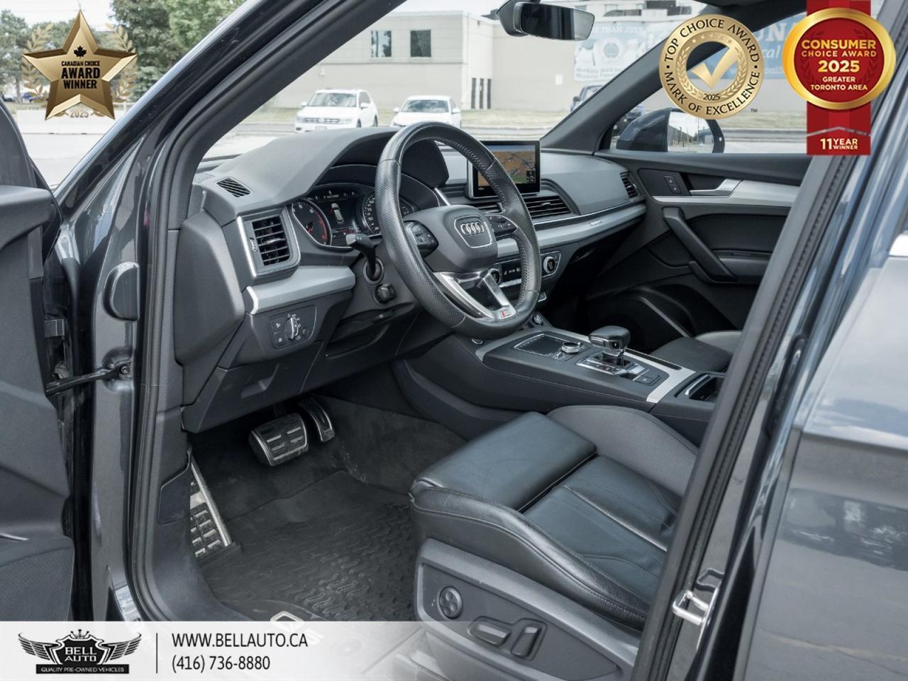 2018 Audi Q5 Progressiv | QUATTRO | S-LINE | PANOROOF | CARPLAY | NAVI | PRKDISTCTRL Toronto ON