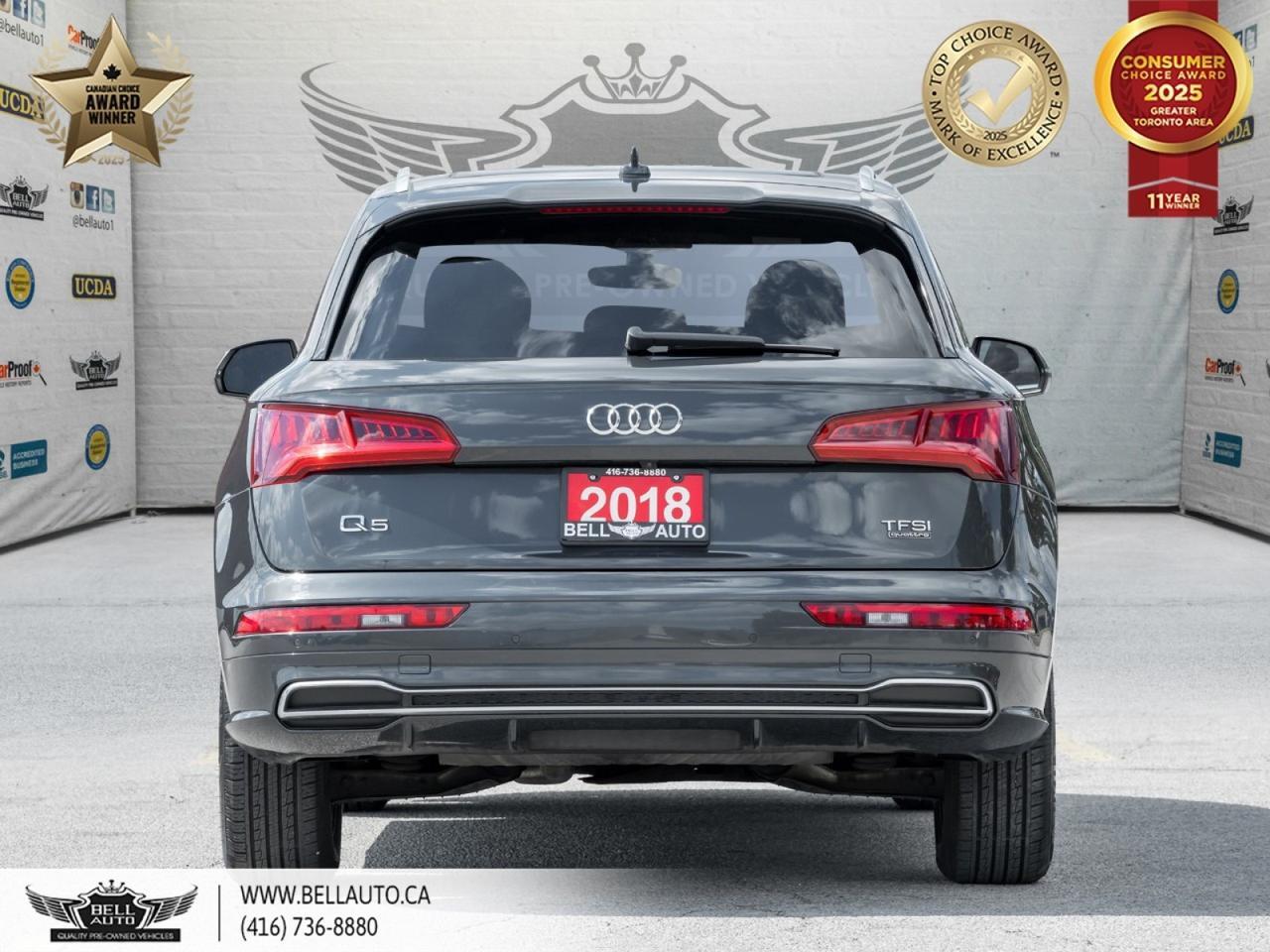 2018 Audi Q5 Progressiv | QUATTRO | S-LINE | PANOROOF | CARPLAY | NAVI | PRKDISTCTRL Toronto ON
