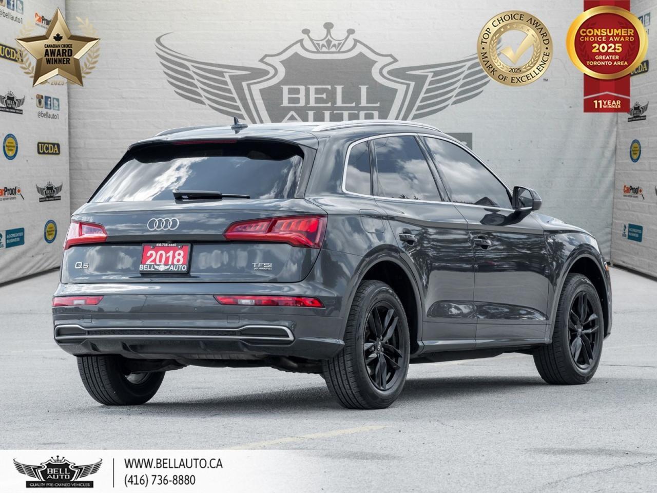 2018 Audi Q5 Progressiv | QUATTRO | S-LINE | PANOROOF | CARPLAY | NAVI | PRKDISTCTRL Toronto ON
