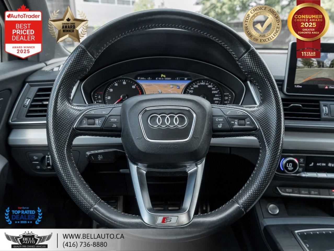 2018 Audi Q5 Progressiv | S-LINE | NAVI | PANO | TOW HITCH | FRONTCAM | BACKUPCAM | LEATHER Toronto ON
