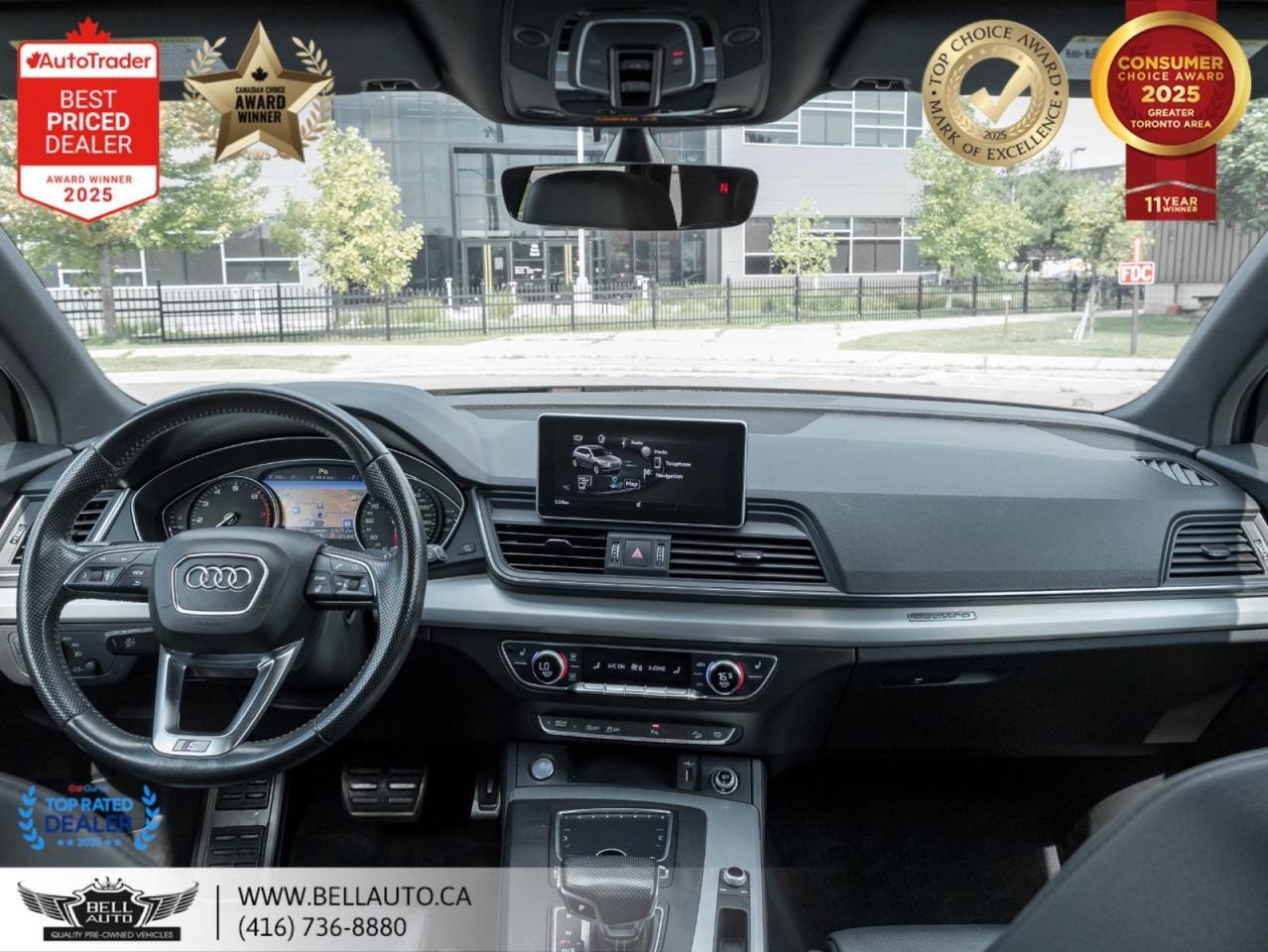 2018 Audi Q5 Progressiv | S-LINE | NAVI | PANO | TOW HITCH | FRONTCAM | BACKUPCAM | LEATHER Toronto ON
