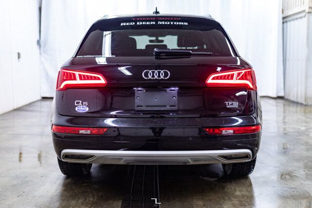2018 Audi Q5 Quattro Progressiv Leather Roof Nav BCam Red Deer AB