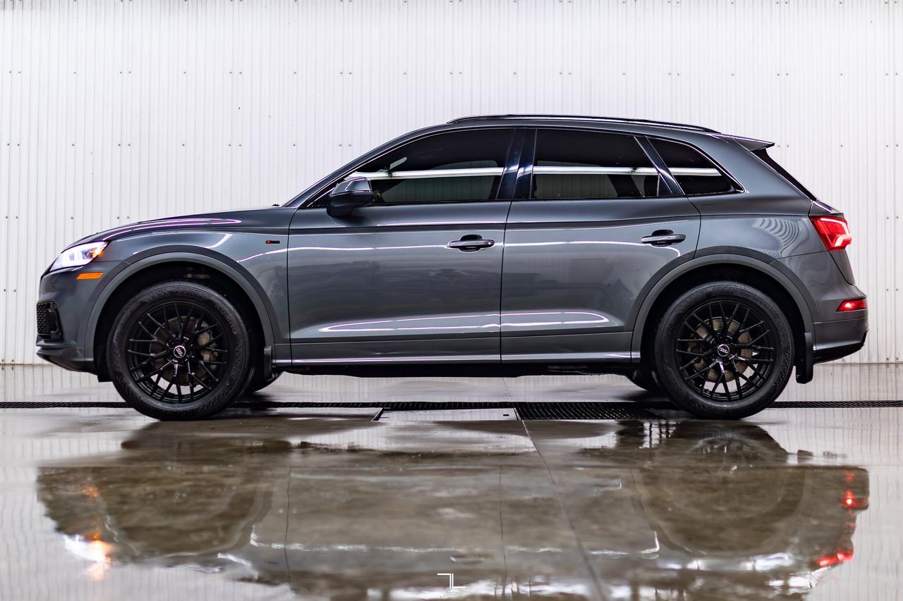 2018 Audi Q5 Quattro Technik S-Line Leather Roof Nav BCam Red Deer AB