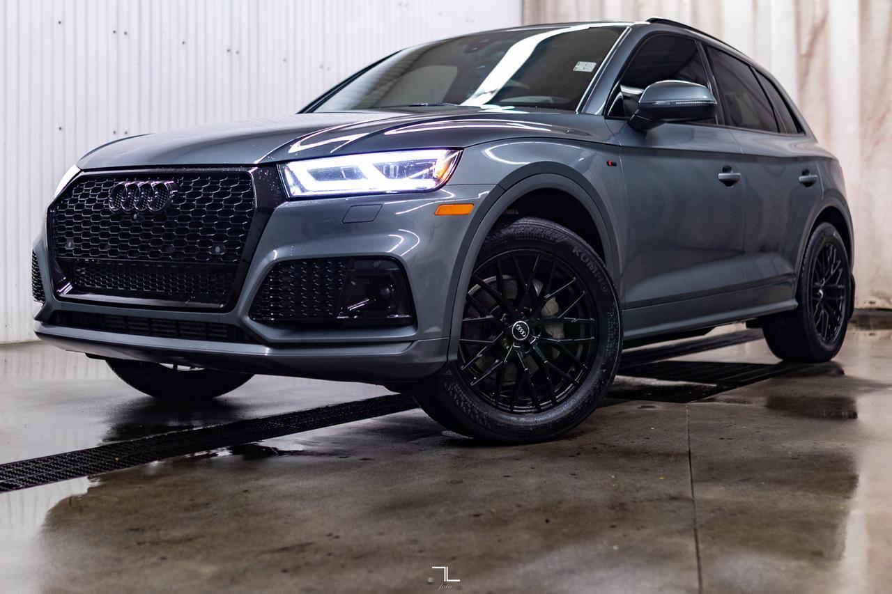 2018 Audi Q5 Quattro Technik S-Line Leather Roof Nav BCam Red Deer AB