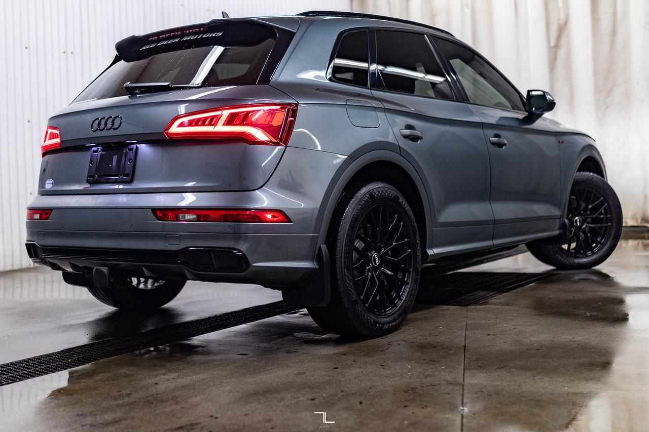 2018 Audi Q5 Quattro Technik S-Line Leather Roof Nav BCam Red Deer AB