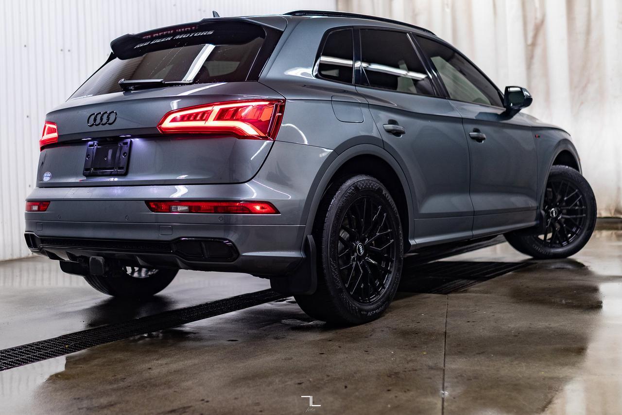 2018 Audi Q5 Quattro Technik S-Line Leather Roof Nav BCam Red Deer AB