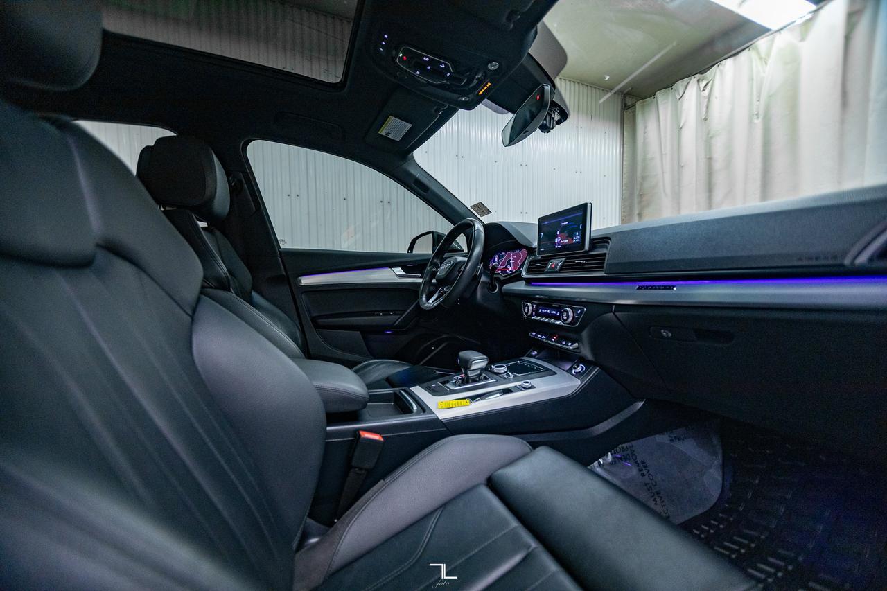 2018 Audi Q5 Quattro Technik S-Line Leather Roof Nav BCam Red Deer AB