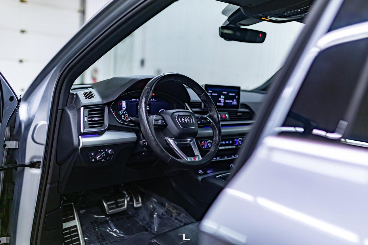 2018 Audi Q5 Quattro Technik S-Line Leather Roof Nav BCam Red Deer AB