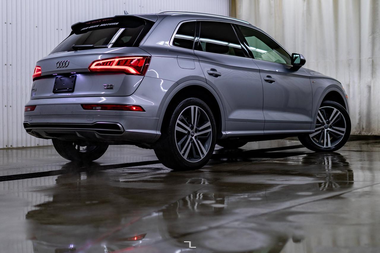 2018 Audi Q5 Quattro Technik S-Line Leather Roof Nav BCam Red Deer AB