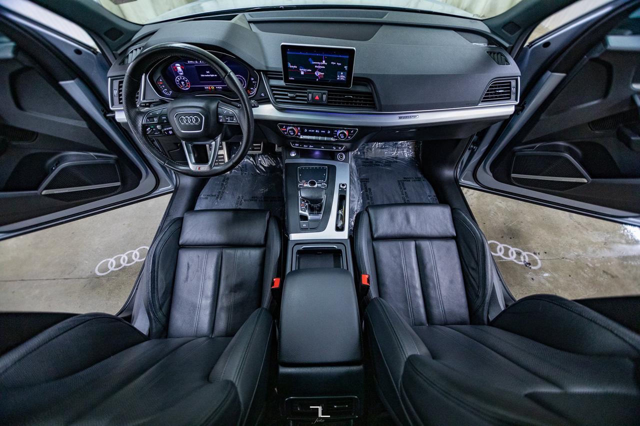 2018 Audi Q5 Quattro Technik S-Line Leather Roof Nav BCam Red Deer AB