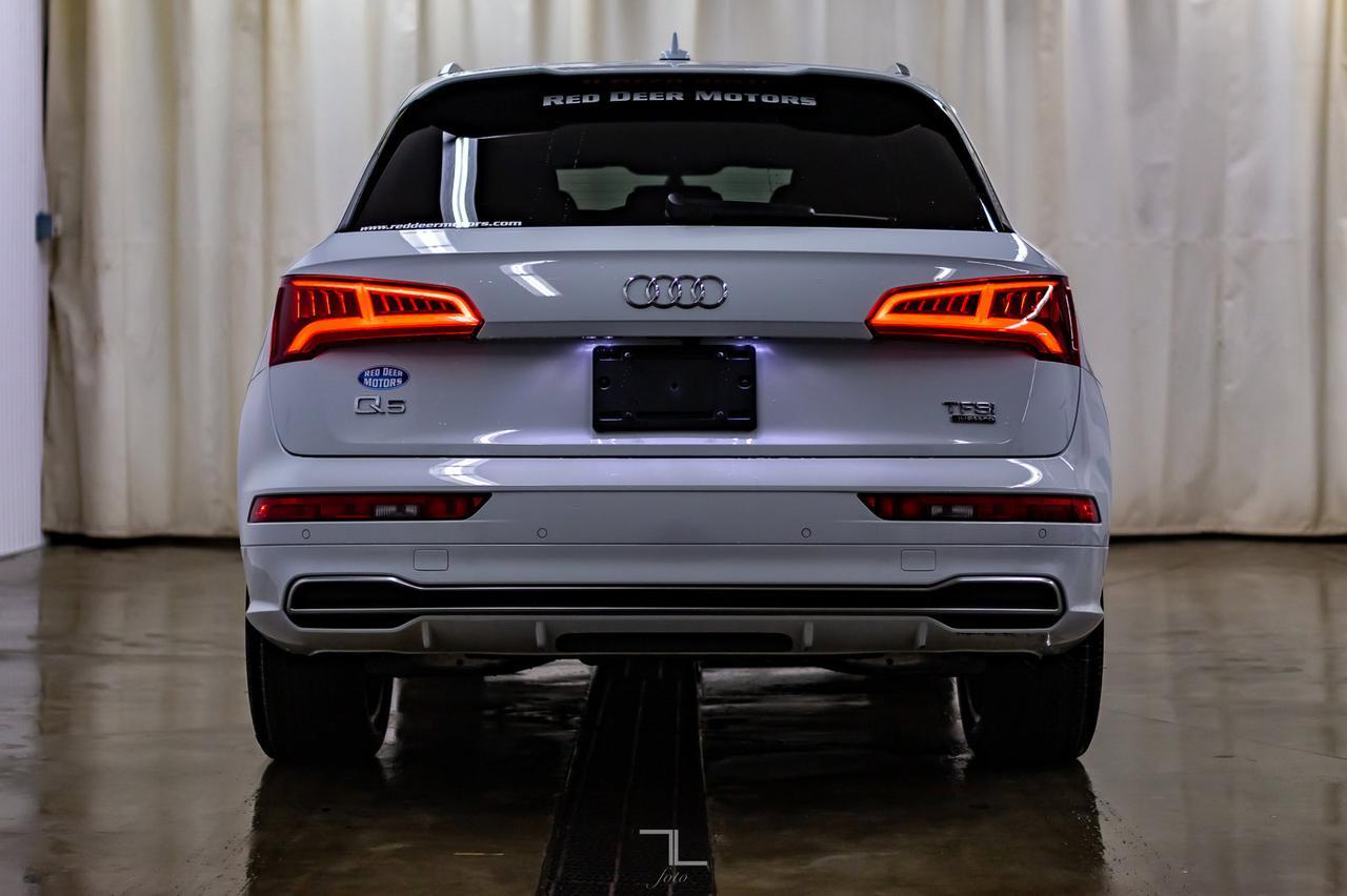 2018 Audi Q5 Quattro Technik S-Line Leather Roof Nav Red Deer AB