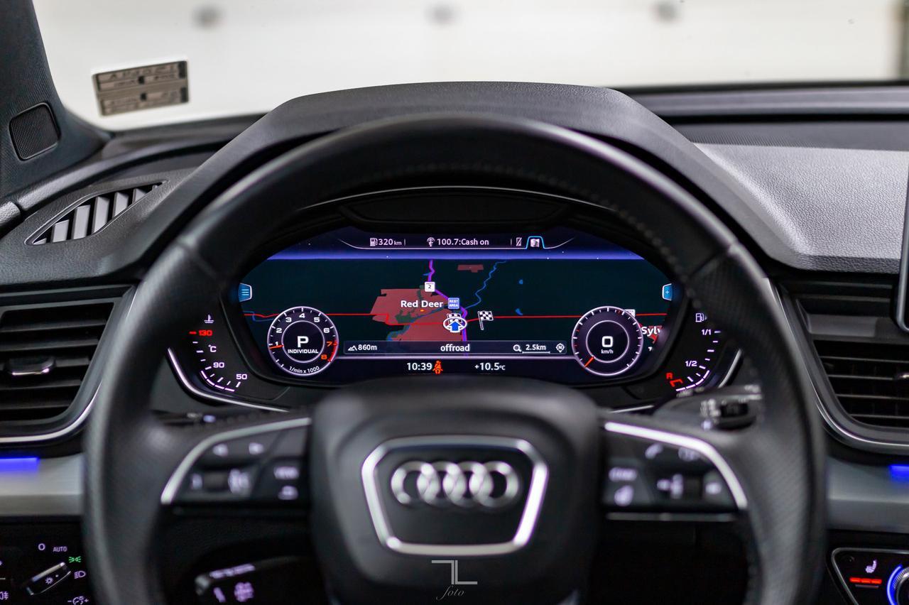 2018 Audi Q5 Quattro Technik S-Line Leather Roof Nav Red Deer AB