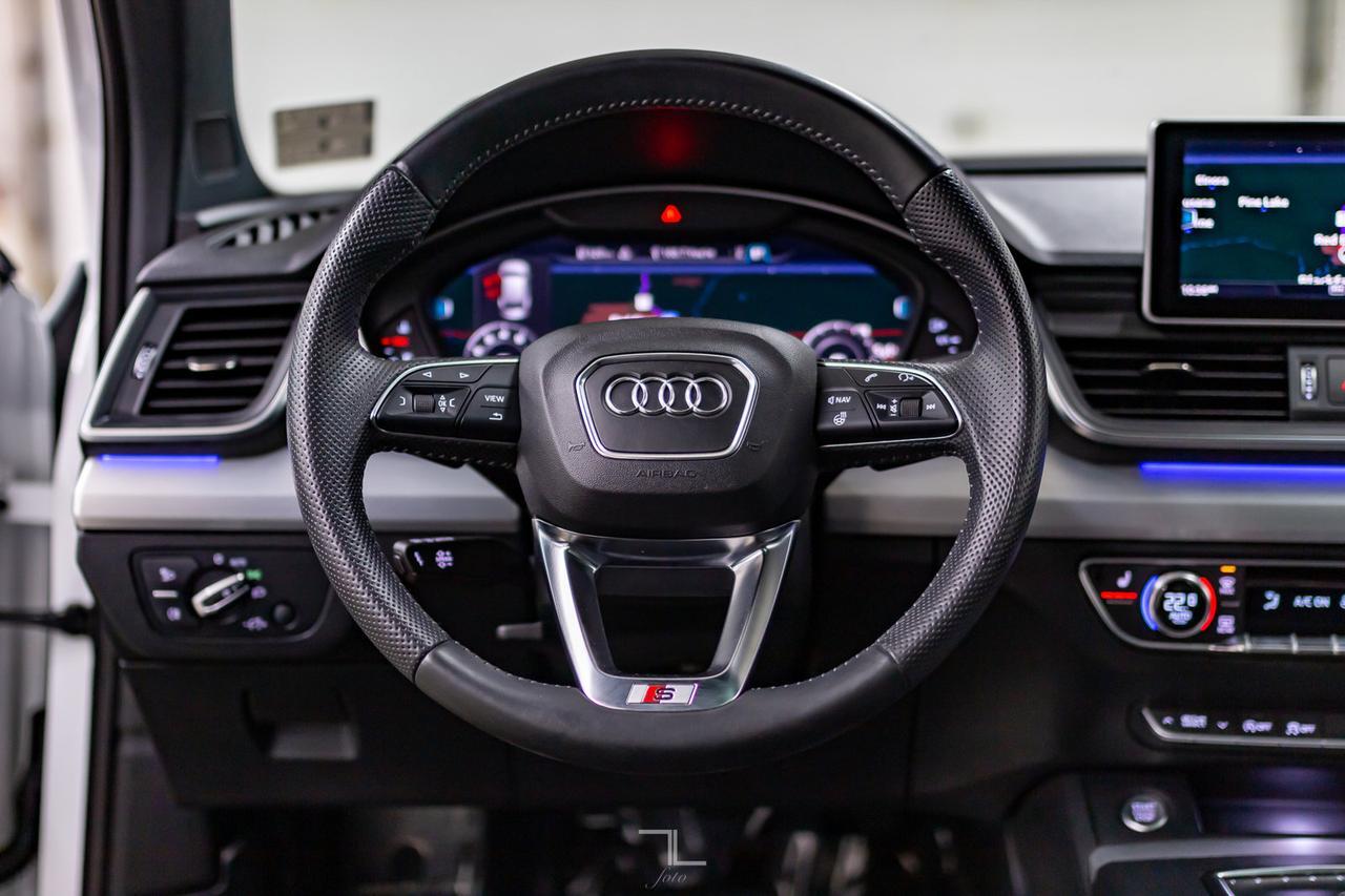 2018 Audi Q5 Quattro Technik S-Line Leather Roof Nav Red Deer AB