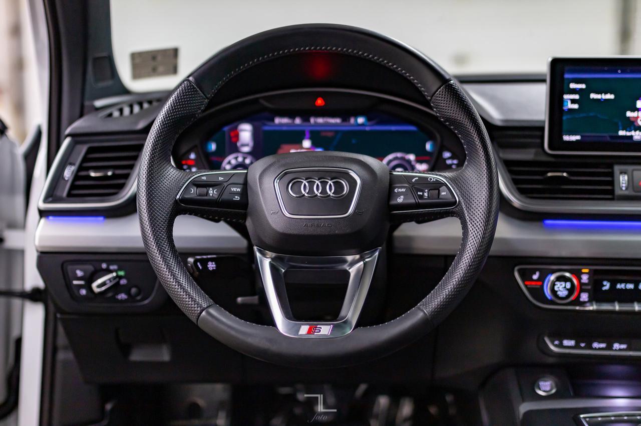 2018 Audi Q5 Quattro Technik S-Line Leather Roof Nav Red Deer AB