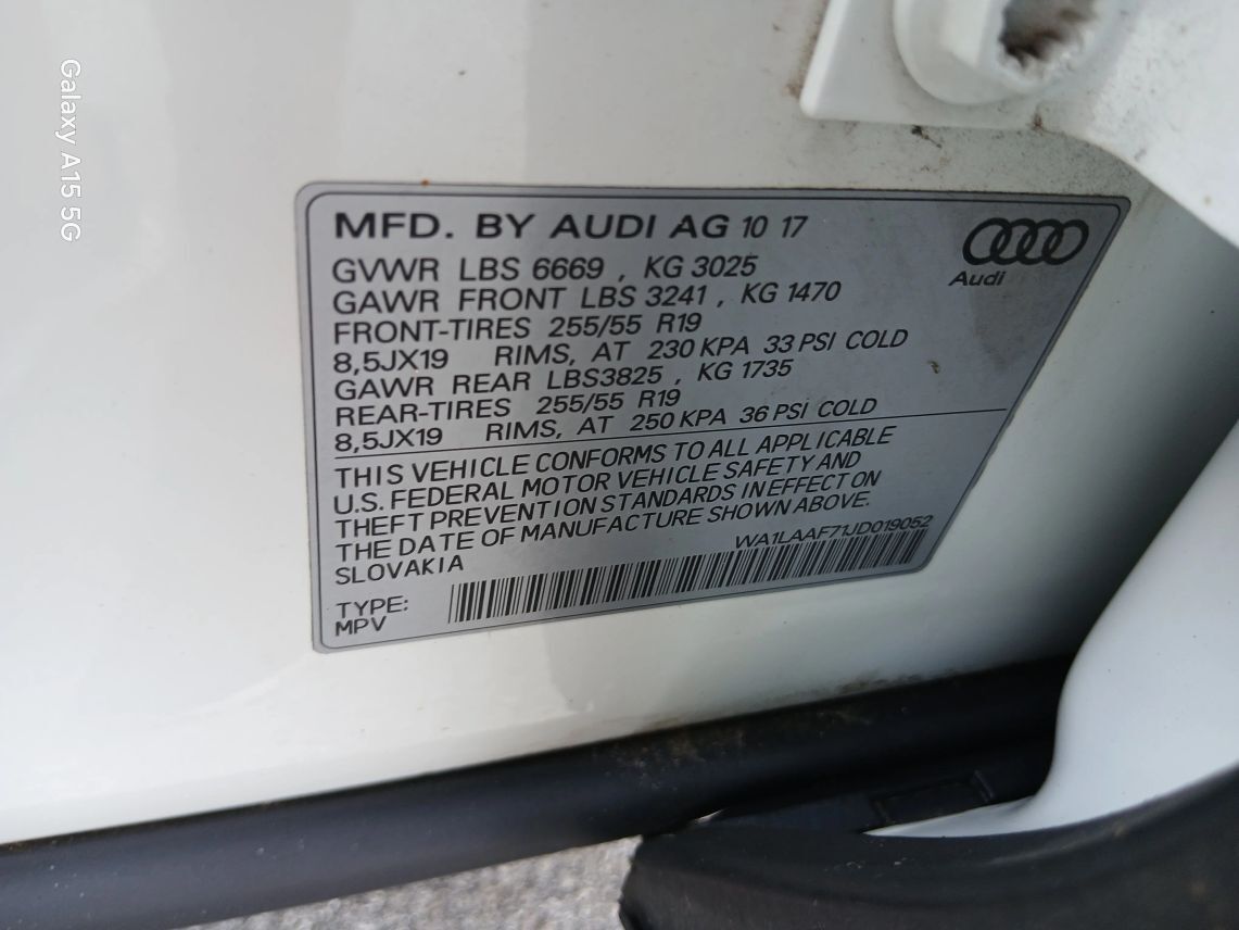 2018 Audi Q7 3.0T Premium Plus Sport Utility 4D Maitland FL