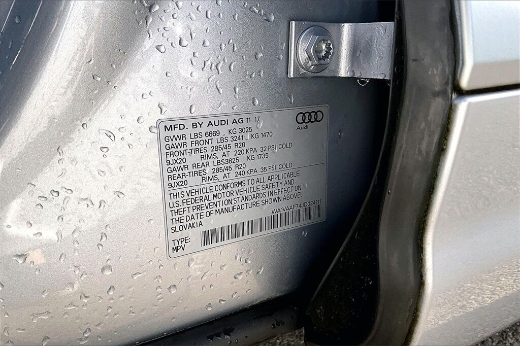 2018 Audi Q7 3.0T Prestige OR