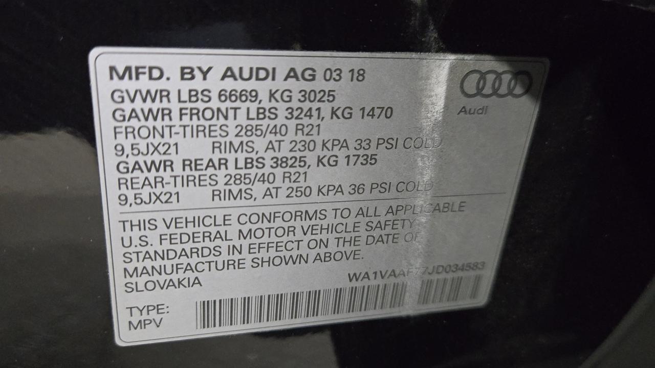2018 Audi Q7 3.0T Prestige Jersey City NJ