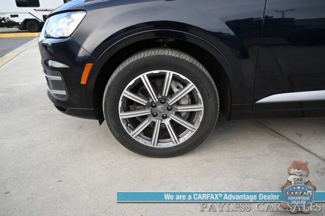 2018 Audi Q7 Premium Plus / AWD / Vision & Warm Weather Pkg / Heated & Cooled Leather Seats / Heated Steering Wheel / Panoramic Sunroof / NAV / Bose Speakers / Power 3rd Row / Seats 7 / Keyless Entry & Start / 25 MPG Anchorage AK 2018 Audi Q7 Premium Plus / AWD / Vision & Warm Weather Pkg / Heated & Cooled Leather Seats / Heated Steering Wheel / Panoramic Sunroof / NAV / Bose Speakers / Power 3rd Row / Seats 7 / Keyless Entry & Start / 25 MPG Anchorage AK