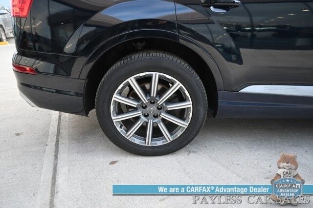 2018 Audi Q7 Premium Plus / AWD / Vision & Warm Weather Pkg / Heated & Cooled Leather Seats / Heated Steering Wheel / Panoramic Sunroof / NAV / Bose Speakers / Power 3rd Row / Seats 7 / Keyless Entry & Start / 25 MPG Anchorage AK 2018 Audi Q7 Premium Plus / AWD / Vision & Warm Weather Pkg / Heated & Cooled Leather Seats / Heated Steering Wheel / Panoramic Sunroof / NAV / Bose Speakers / Power 3rd Row / Seats 7 / Keyless Entry & Start / 25 MPG Anchorage AK