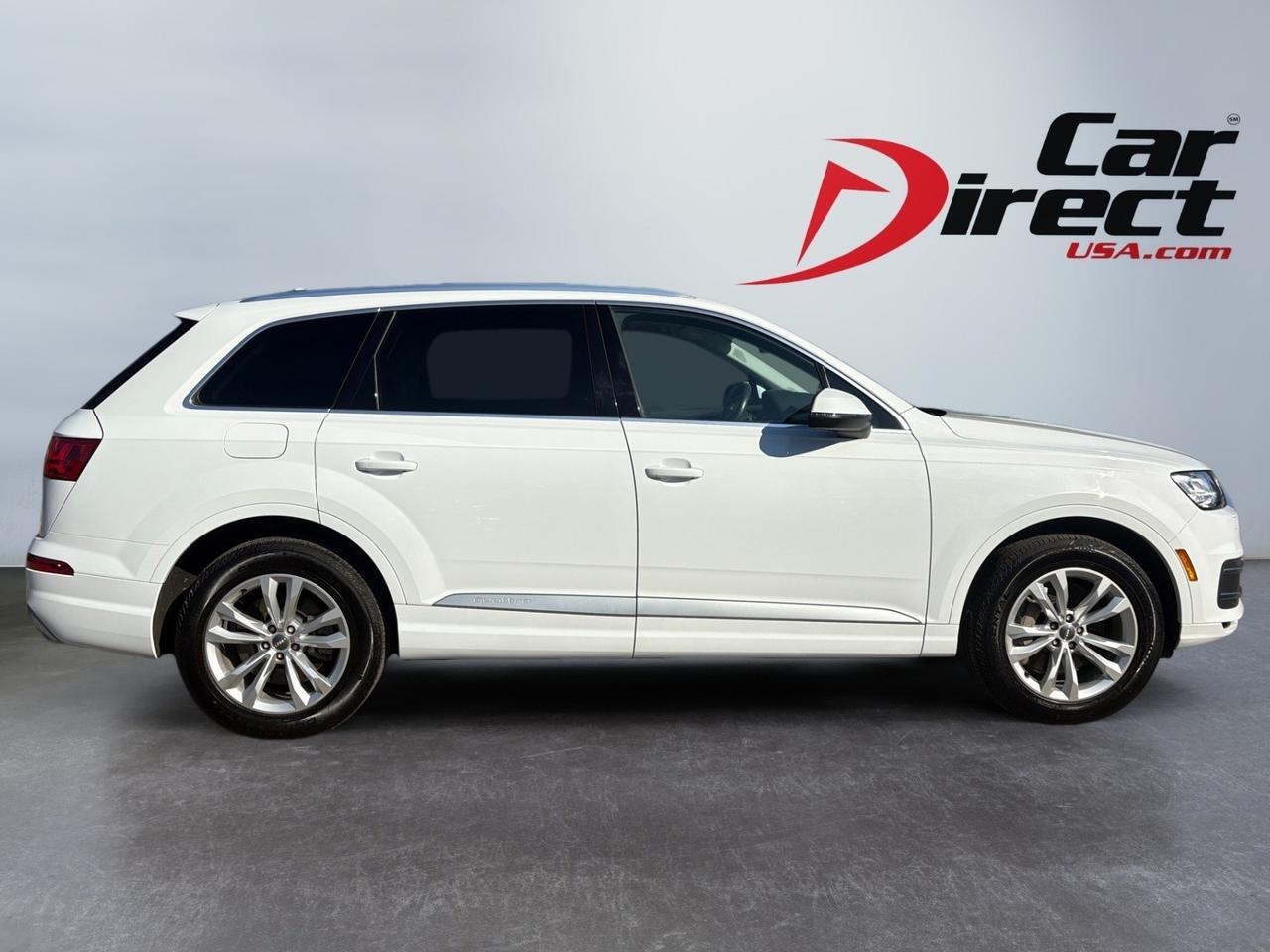 2018 Audi Q7 Premium Plus, PANORAMIC MOONROOF, POWER LIFTGATE, HEATED STEERING WHEEL & SEATS, LANE KEEP ASSIST, BLIND SPOT ALERT, AUTO START/STOP, 360 BACKUP CAMERA, LOW MILEAGE, CLEAN CARFAX, DRIVE IN LUXURY!