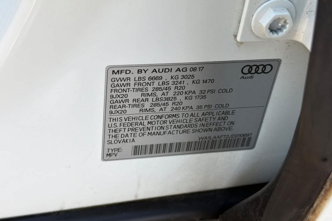 2018 Audi Q7 Premium Plus Roseville CA