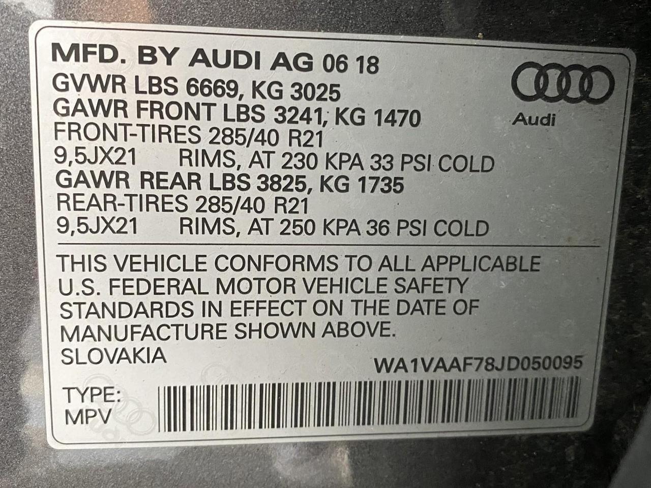 2018 Audi Q7 Presti Richmond Hill NY