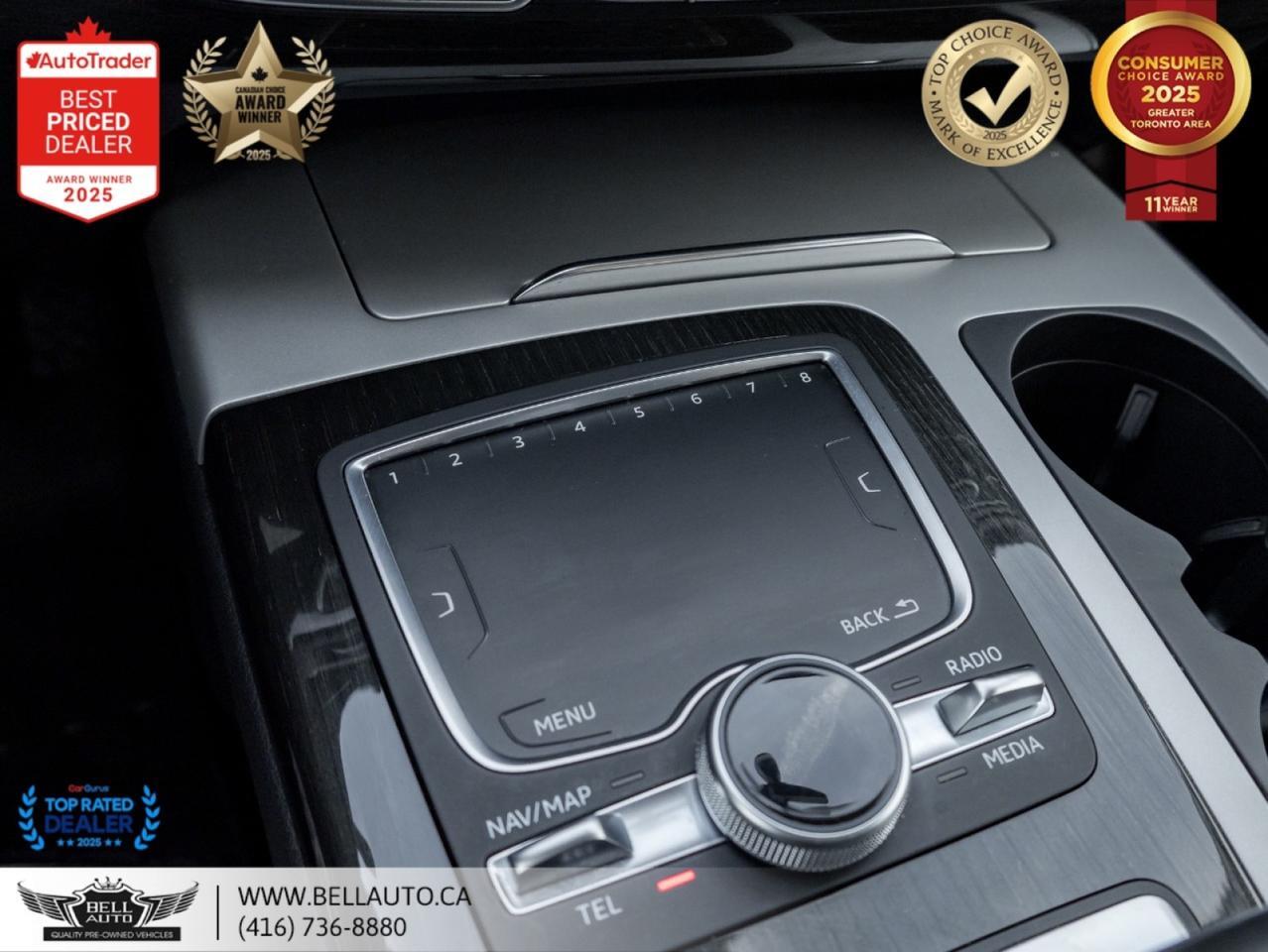 2018 Audi Q7 Progressiv | QUATTRO | NAVI | 360CAM | PANO | 7-PASS | SRVC RCRDS Toronto ON