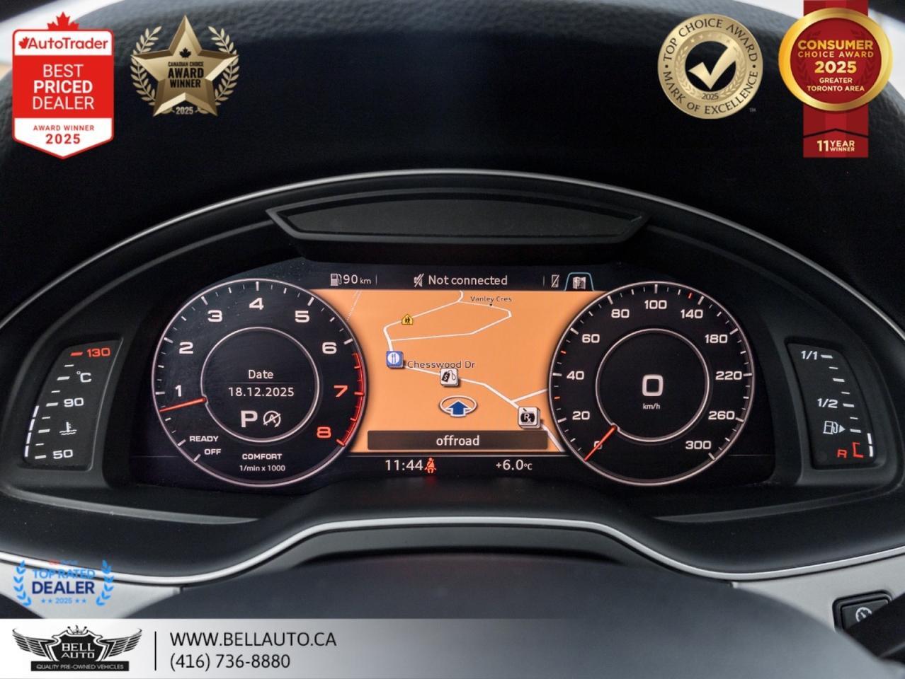 2018 Audi Q7 Progressiv | QUATTRO | NAVI | 360CAM | PANO | 7-PASS | SRVC RCRDS Toronto ON