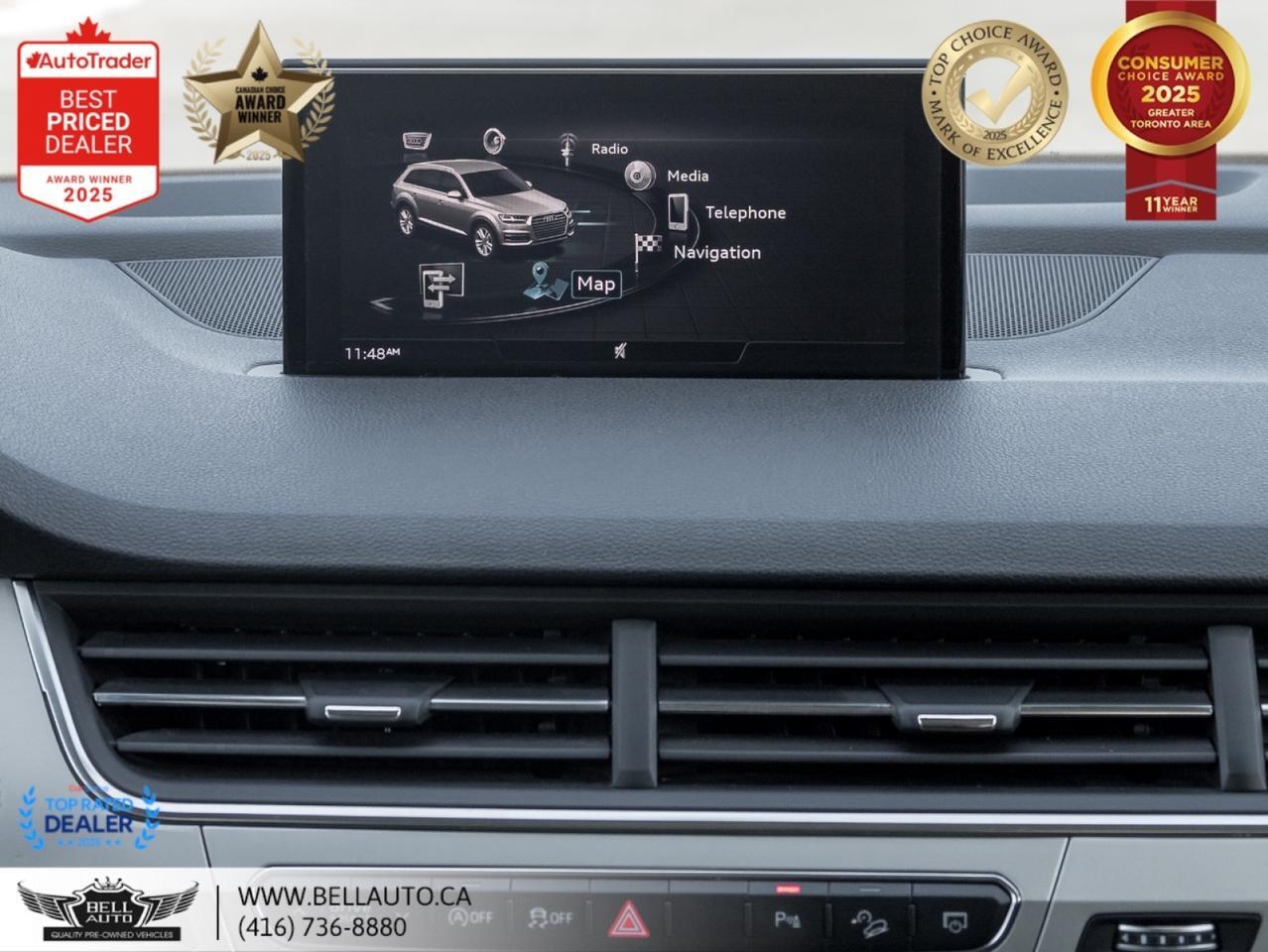 2018 Audi Q7 Progressiv | QUATTRO | NAVI | 360CAM | PANO | 7-PASS | SRVC RCRDS Toronto ON