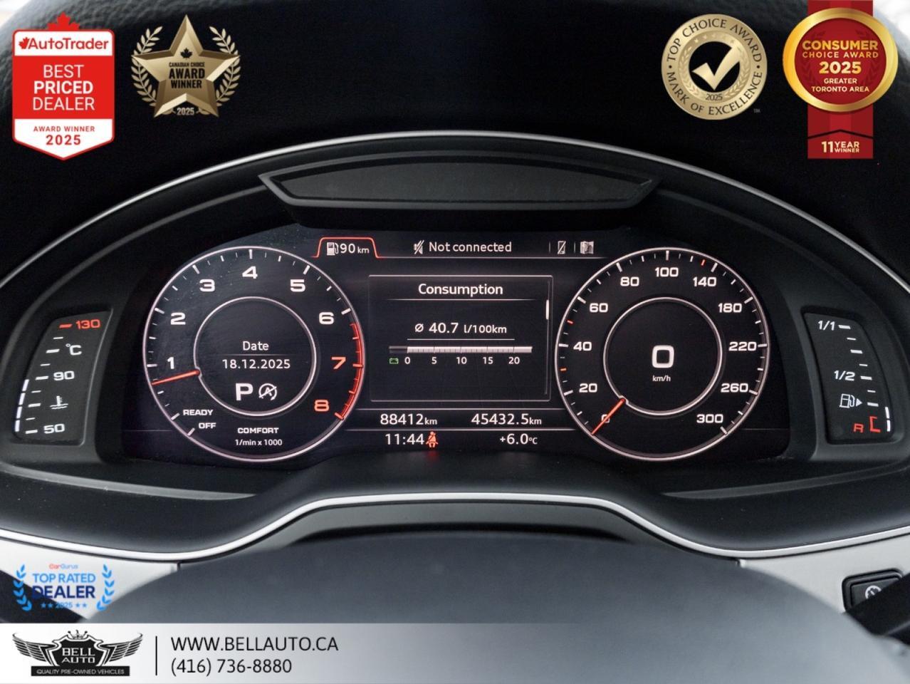 2018 Audi Q7 Progressiv | QUATTRO | NAVI | 360CAM | PANO | 7-PASS | SRVC RCRDS Toronto ON