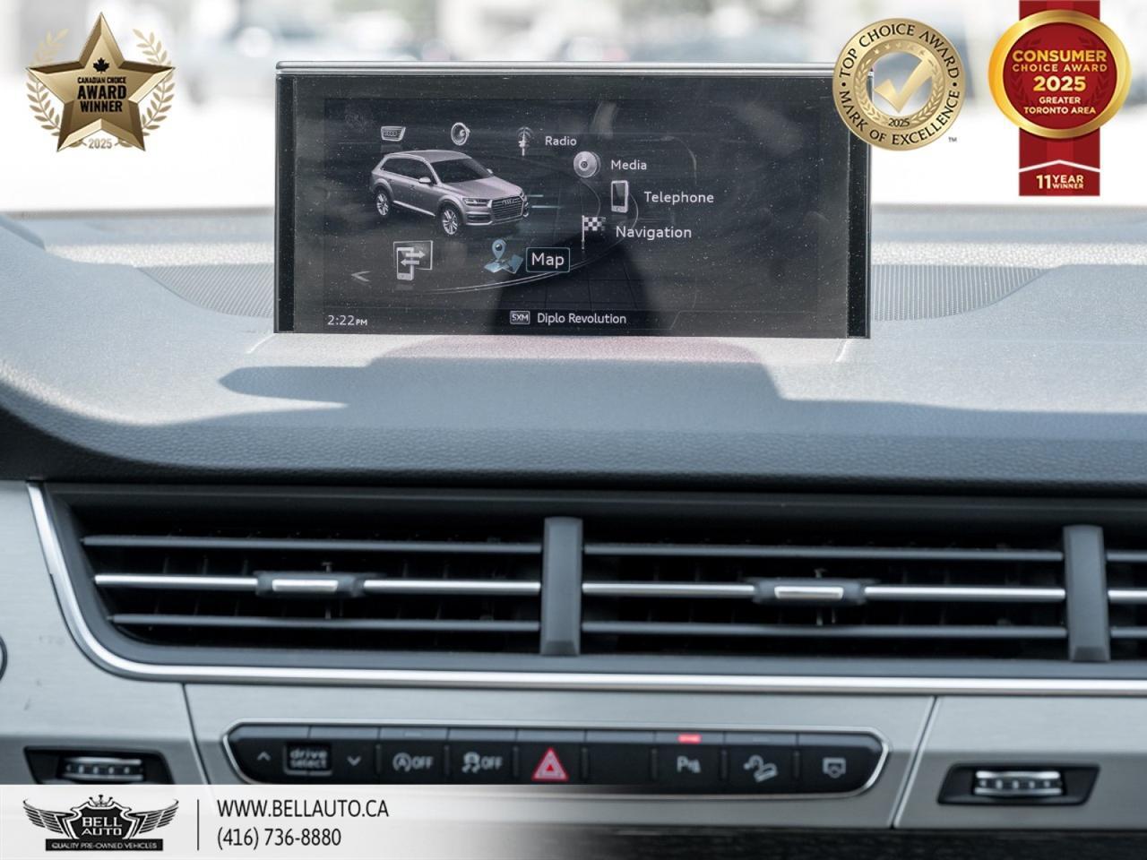 2018 Audi Q7 Progressiv, PREMIUMPLUS, HUD, 3RDROWSEATING, 7-PASS, NAVI, PANO, BACKUPCAM Toronto ON