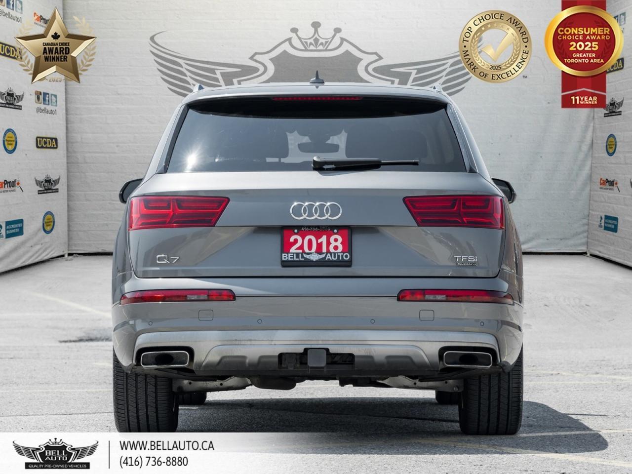 2018 Audi Q7 Progressiv, PREMIUMPLUS, HUD, 3RDROWSEATING, 7-PASS, NAVI, PANO, BACKUPCAM Toronto ON