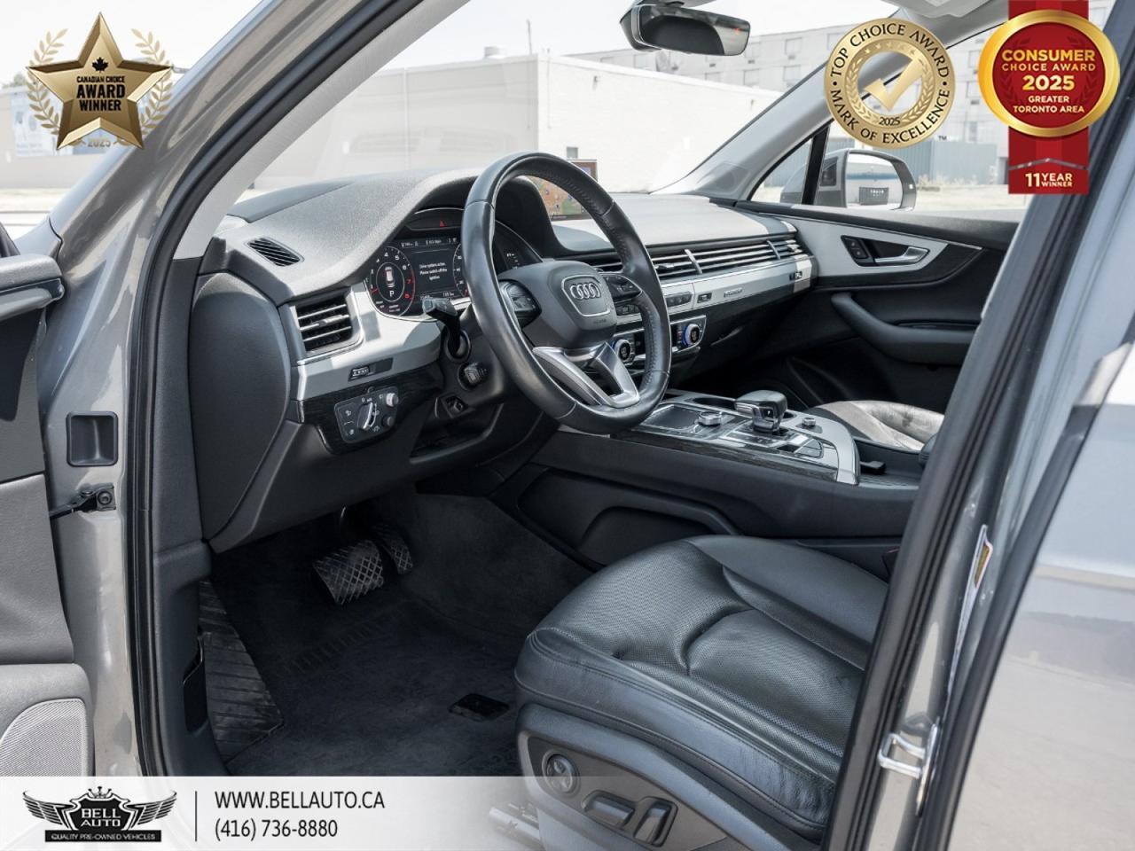2018 Audi Q7 Progressiv, PREMIUMPLUS, HUD, 3RDROWSEATING, 7-PASS, NAVI, PANO, BACKUPCAM Toronto ON