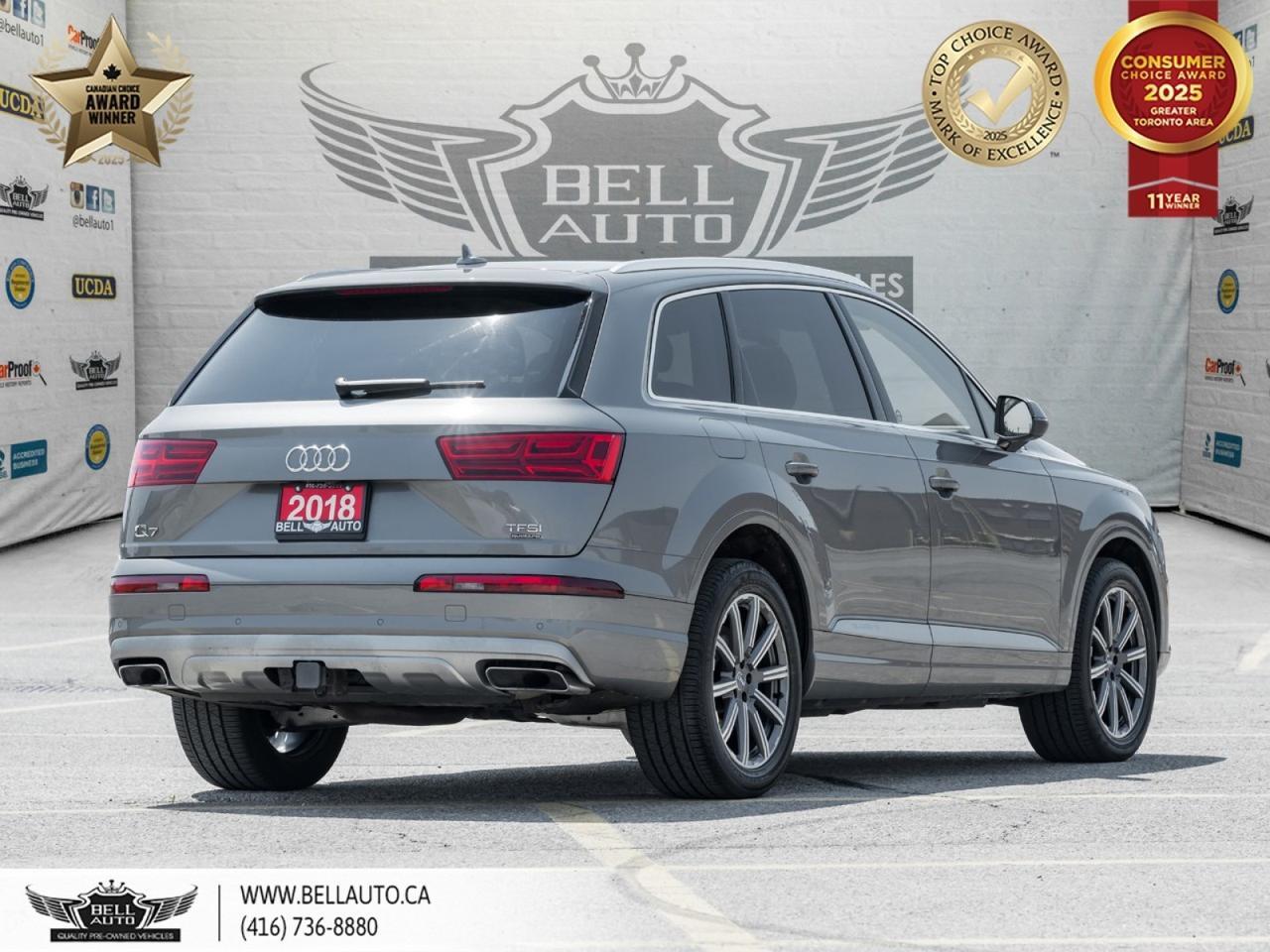 2018 Audi Q7 Progressiv, PREMIUMPLUS, HUD, 3RDROWSEATING, 7-PASS, NAVI, PANO, BACKUPCAM Toronto ON