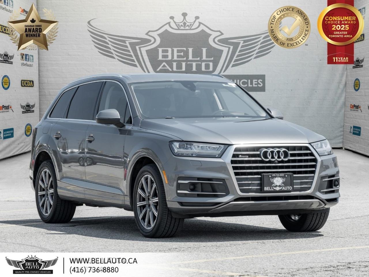 2018 Audi Q7 Progressiv, PREMIUMPLUS, HUD, 3RDROWSEATING, 7-PASS, NAVI, PANO, BACKUPCAM Toronto ON