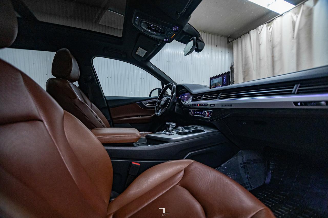 2018 Audi Q7 Quattro Progressiv Leather Roof Nav BCam Red Deer AB