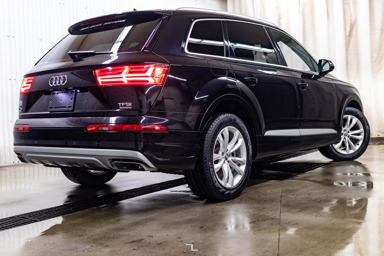 2018 Audi Q7 Quattro Progressiv Leather Roof Nav BCam Red Deer AB