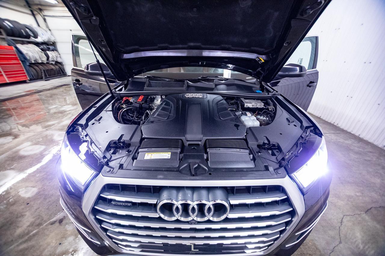 2018 Audi Q7 Quattro Progressiv Leather Roof Nav BCam Red Deer AB