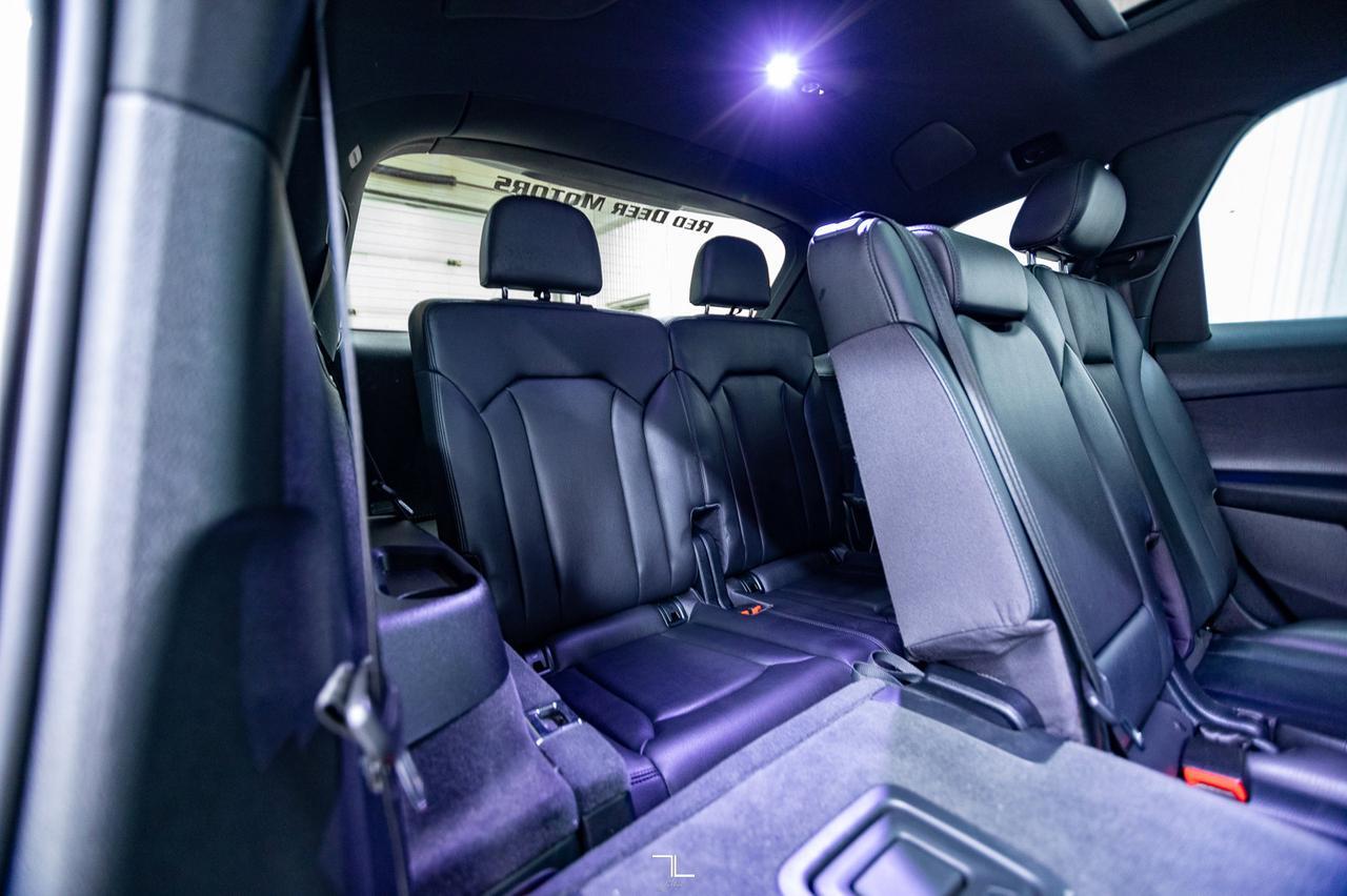 2018 Audi Q7 Quattro Technik S-Line Leather Roof Nav Red Deer AB