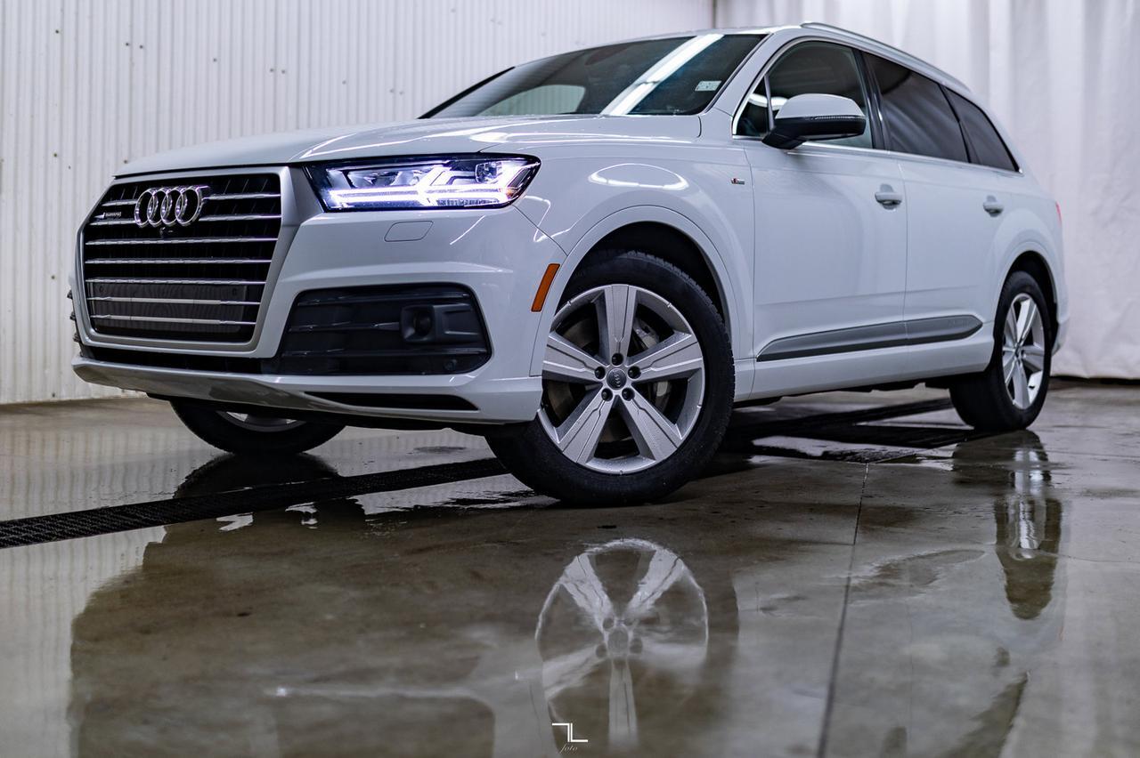2018 Audi Q7 Quattro Technik S-Line Leather Roof Nav Red Deer AB