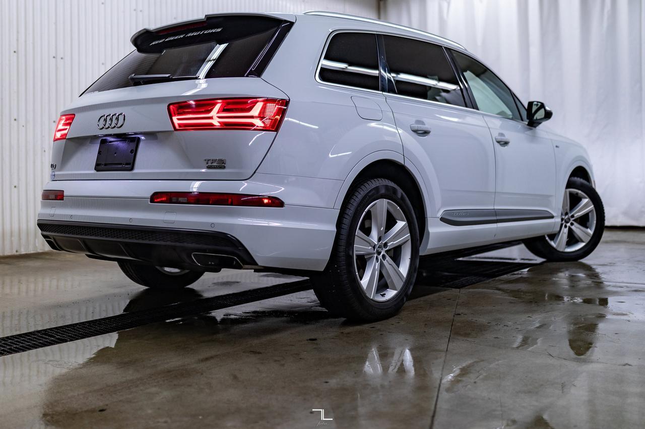 2018 Audi Q7 Quattro Technik S-Line Leather Roof Nav Red Deer AB