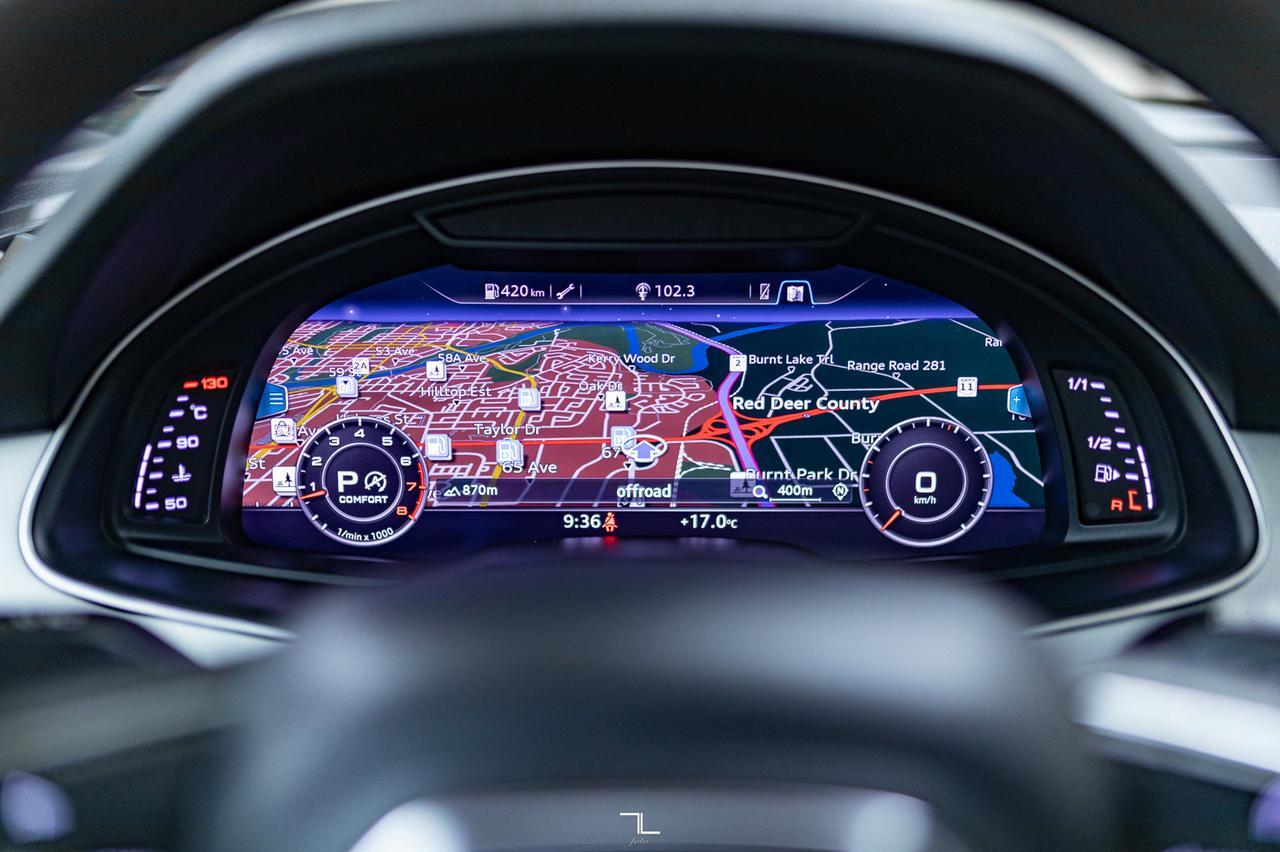 2018 Audi Q7 Quattro Technik S-Line Leather Roof Nav Red Deer AB