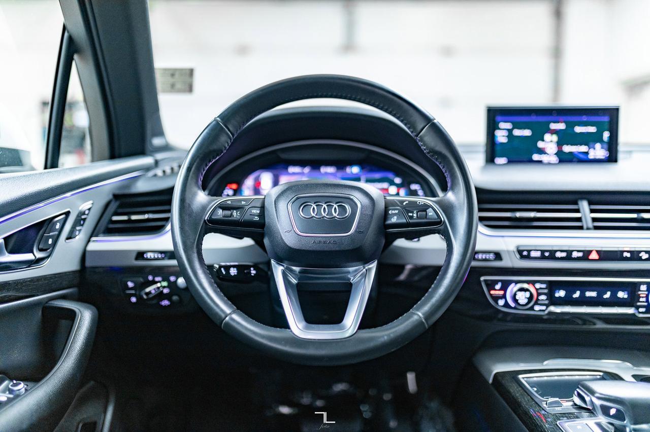 2018 Audi Q7 Quattro Technik S-Line Leather Roof Nav Red Deer AB