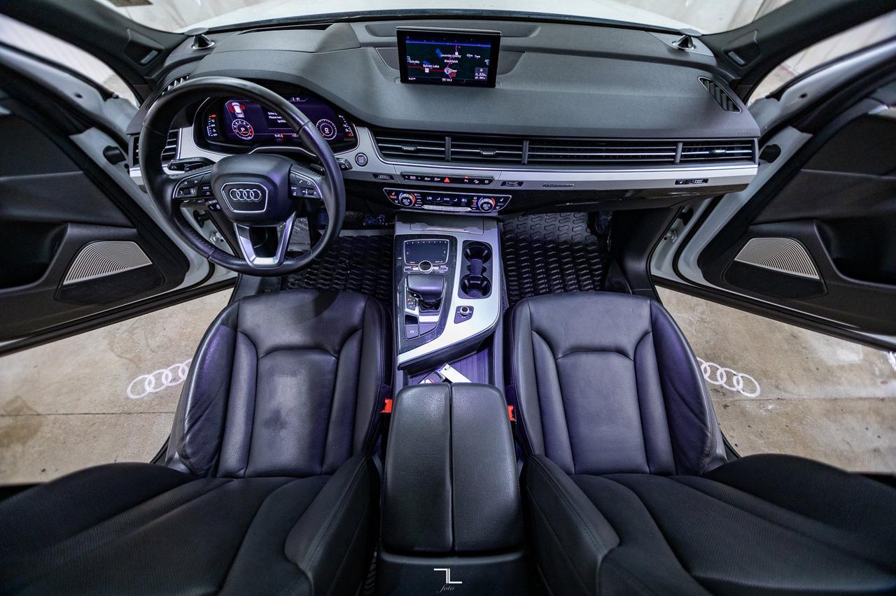 2018 Audi Q7 Quattro Technik S-Line Leather Roof Nav Red Deer AB