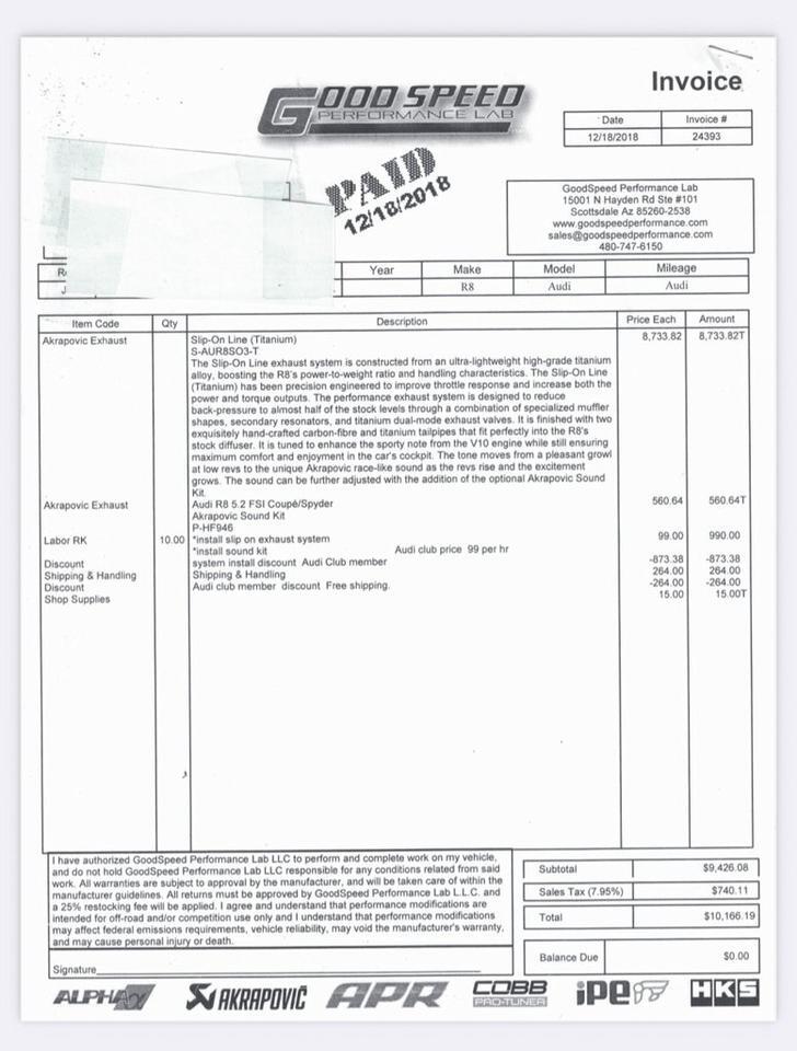 2018 Audi R8 5.2 Ft Lauderdale FL