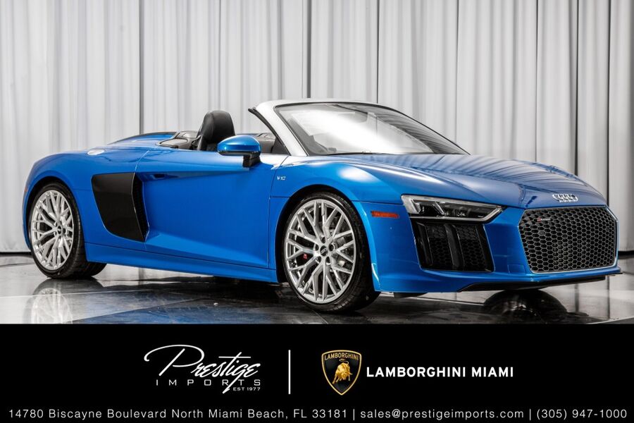 2018 Audi R8 Spyder V10 North Miami FL 2018 Audi R8 Spyder V10 North Miami FL