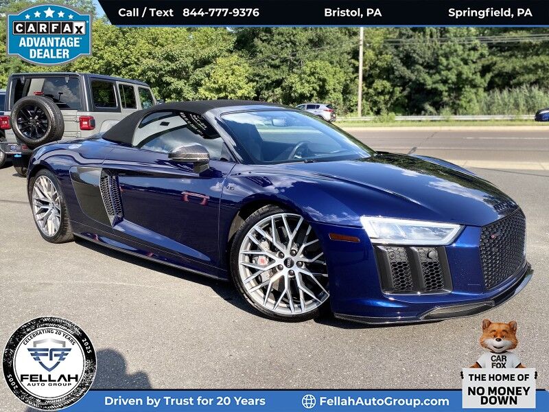 2018 Audi R8 Spyder V10 plus